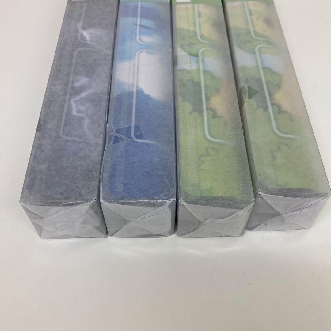 g414-30 ラバープレイマット 4点セット　カードゲーム　未使用