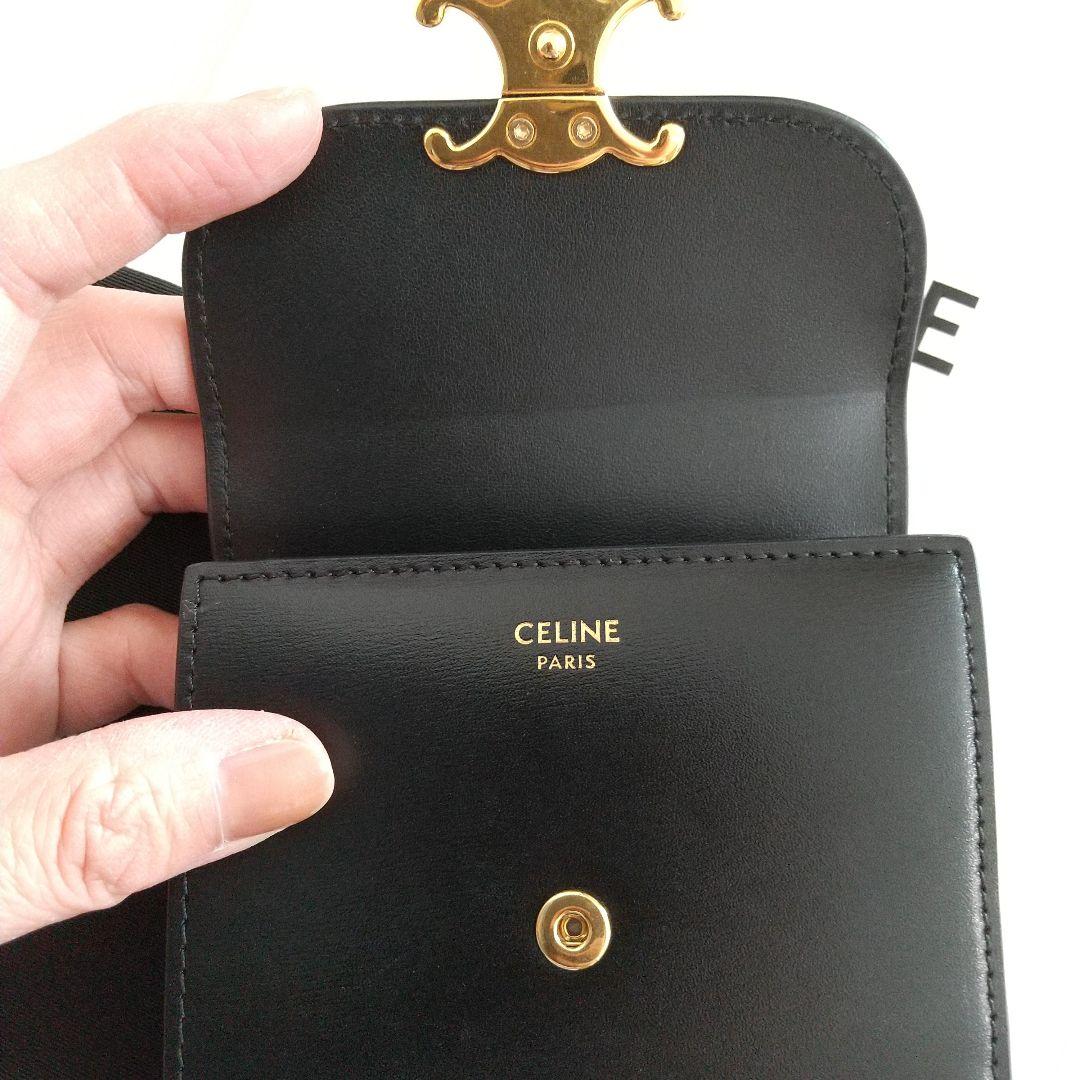 CELINE トリオンフ 折り財布