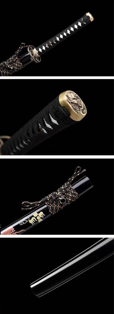 紅焔龍侍 刀装具 日本刀 武具 鑑賞刀 居合刀 模造刀 舞踊刀