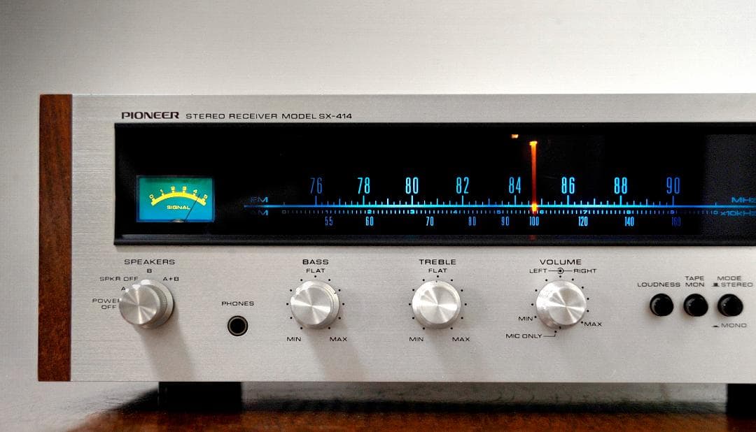 【来年度4月計画の福岡分移転のため処分価格】PIONEER SX-414 ♪