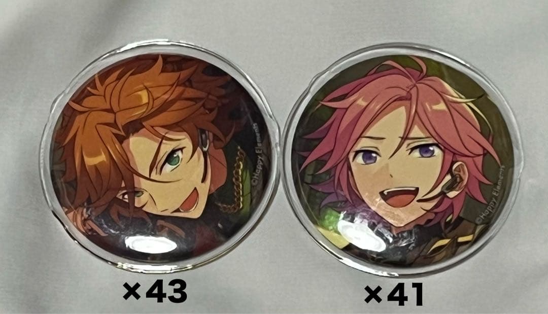 あんさんぶるスターズ イベコレ缶バッジ 三毛縞斑 桜河こはく