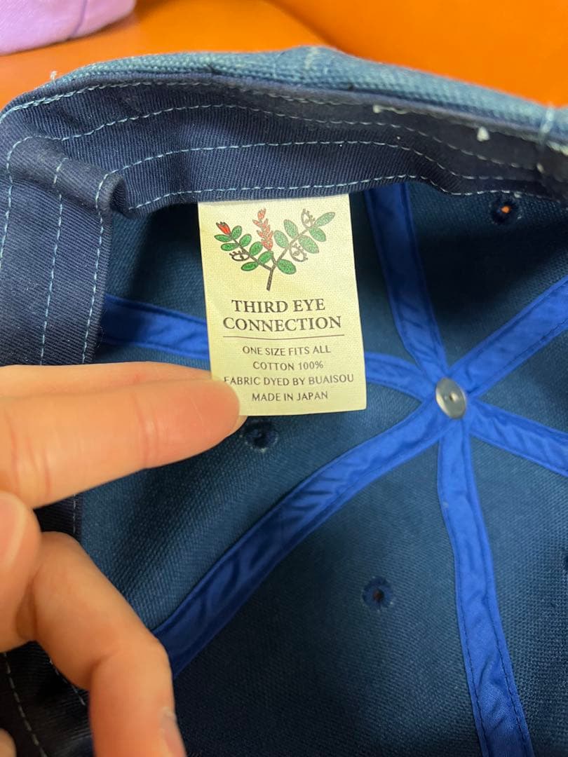 パドラーズコーヒー　別注　キャップ　藍染　日本製