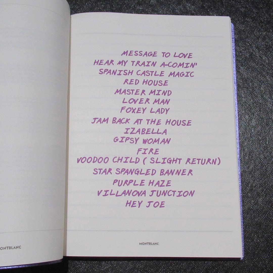 モンブラン ノート 146 ジミ・ヘンドリックス 129469