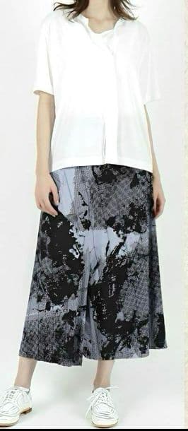 Y's 総柄アシンメトリーパンツ　ワイズ　LIMIfeu　ヨウジヤマモト