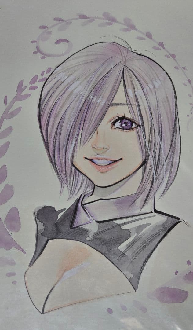 桃桃子（Peach Momoko）先生 FGO マシュ・キリエライト 原画