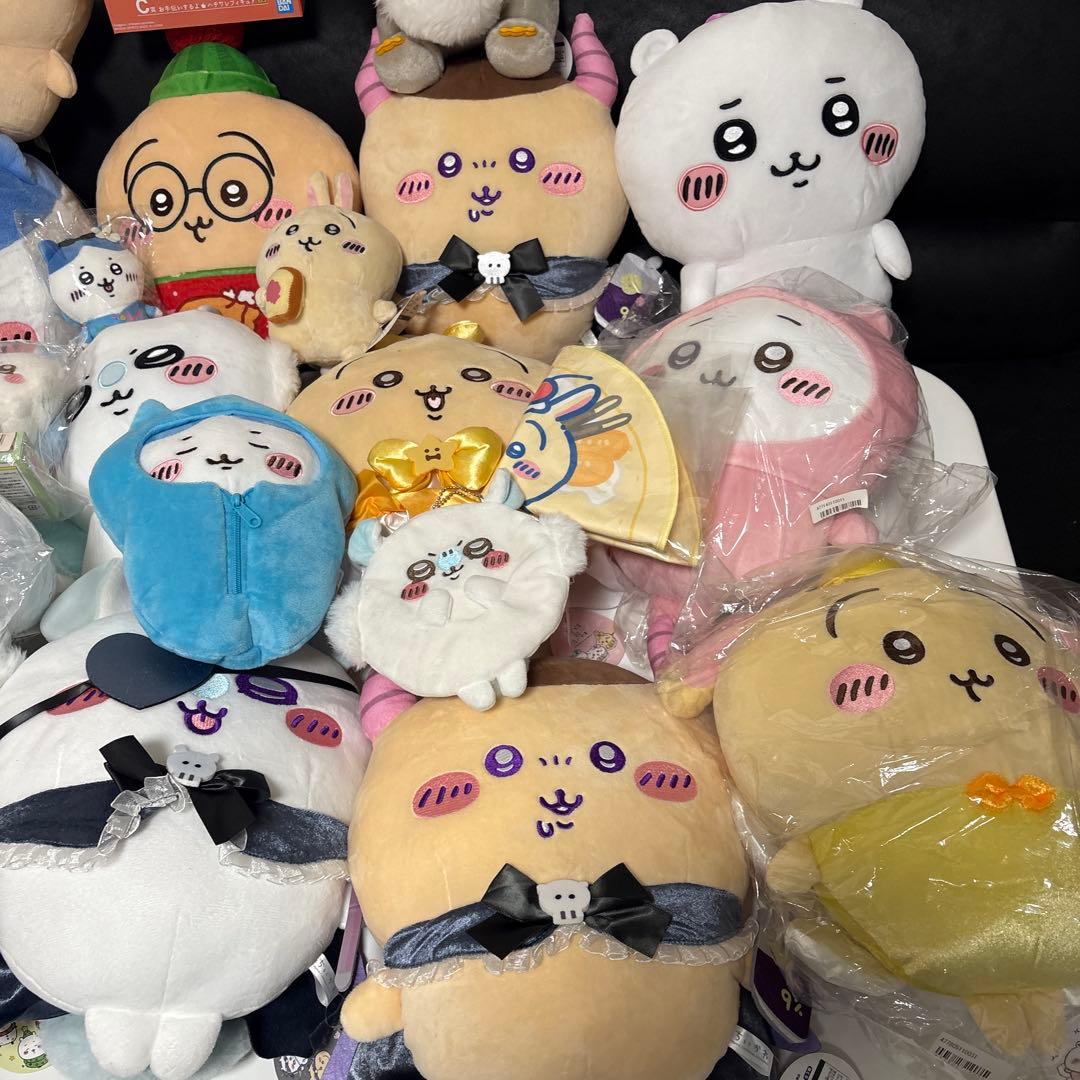 タグ付き　ちいかわ　ぬいぐるみ　まとめ売り　大量　140サイズ2箱分！　グッズ