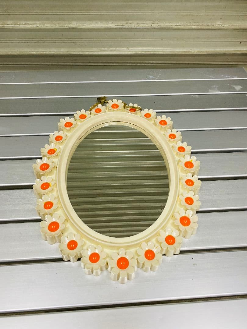 アンティーク　レトロ　鏡