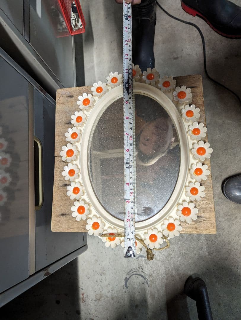 アンティーク　レトロ　鏡