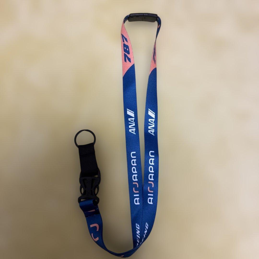ネックストラップ　ボーイング　Air Japan ANA boeing