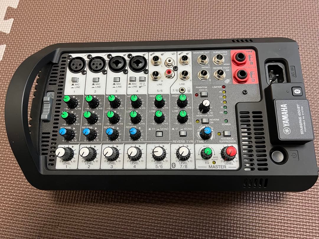 【2025年6月購入２回使用】STAGEPAS 400BT (スタンド付き)