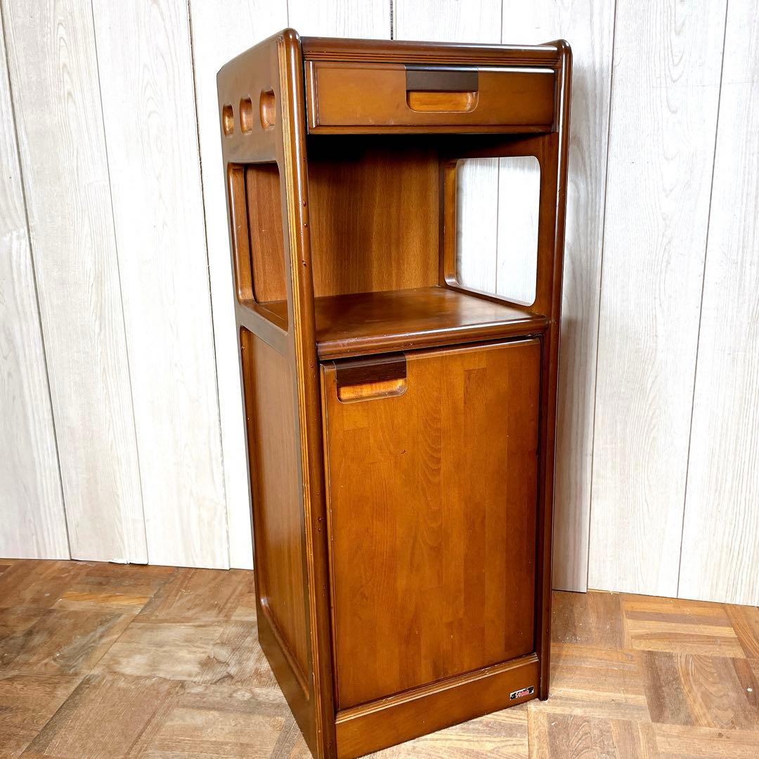 希少！ソニア　電話台 サイドラック チェスト 昭和レトロ コロニアル