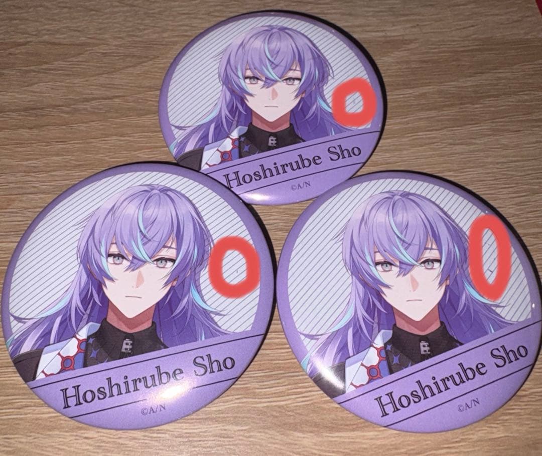 にじさんじ 星導ショウ welcome 缶バッジ 24個