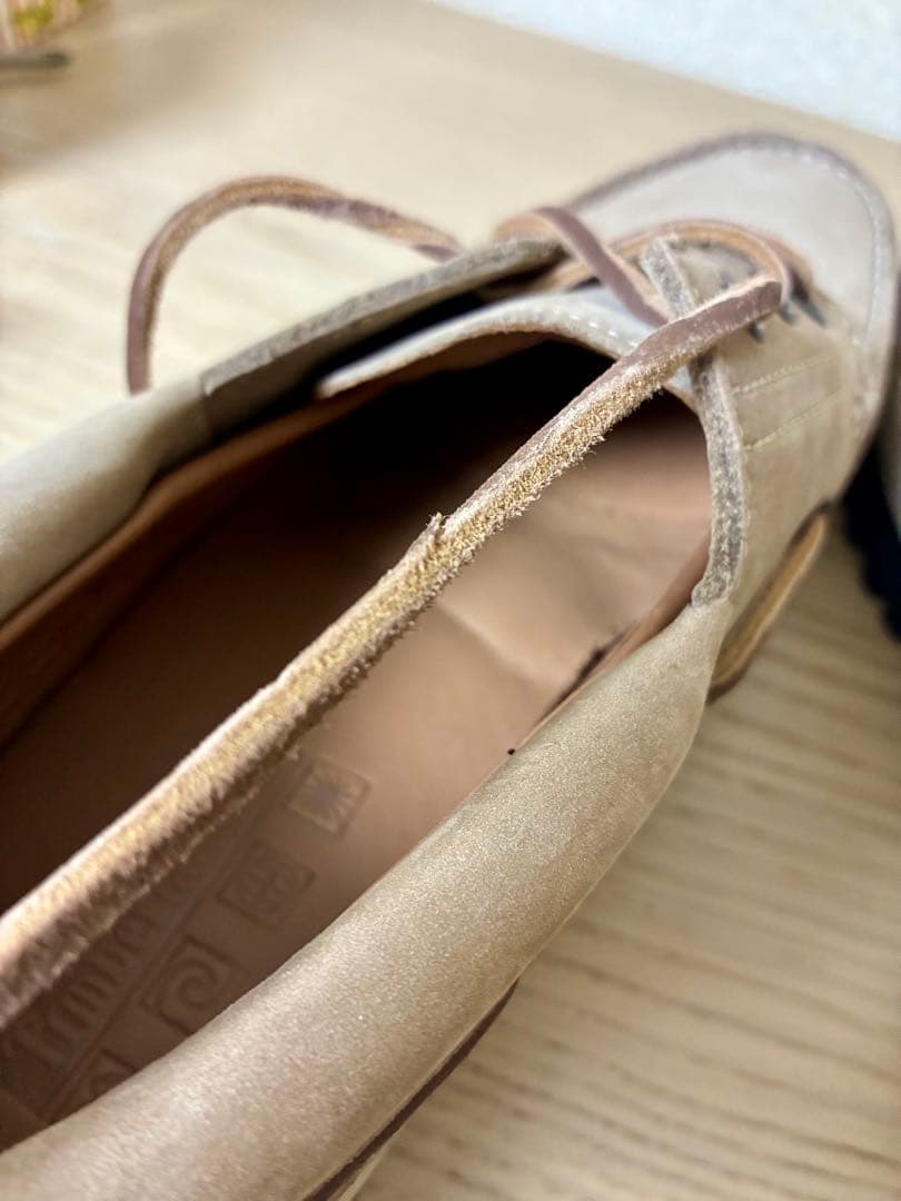 Timberland ボートシューズ（ミディアムベージュ / ヌバック）