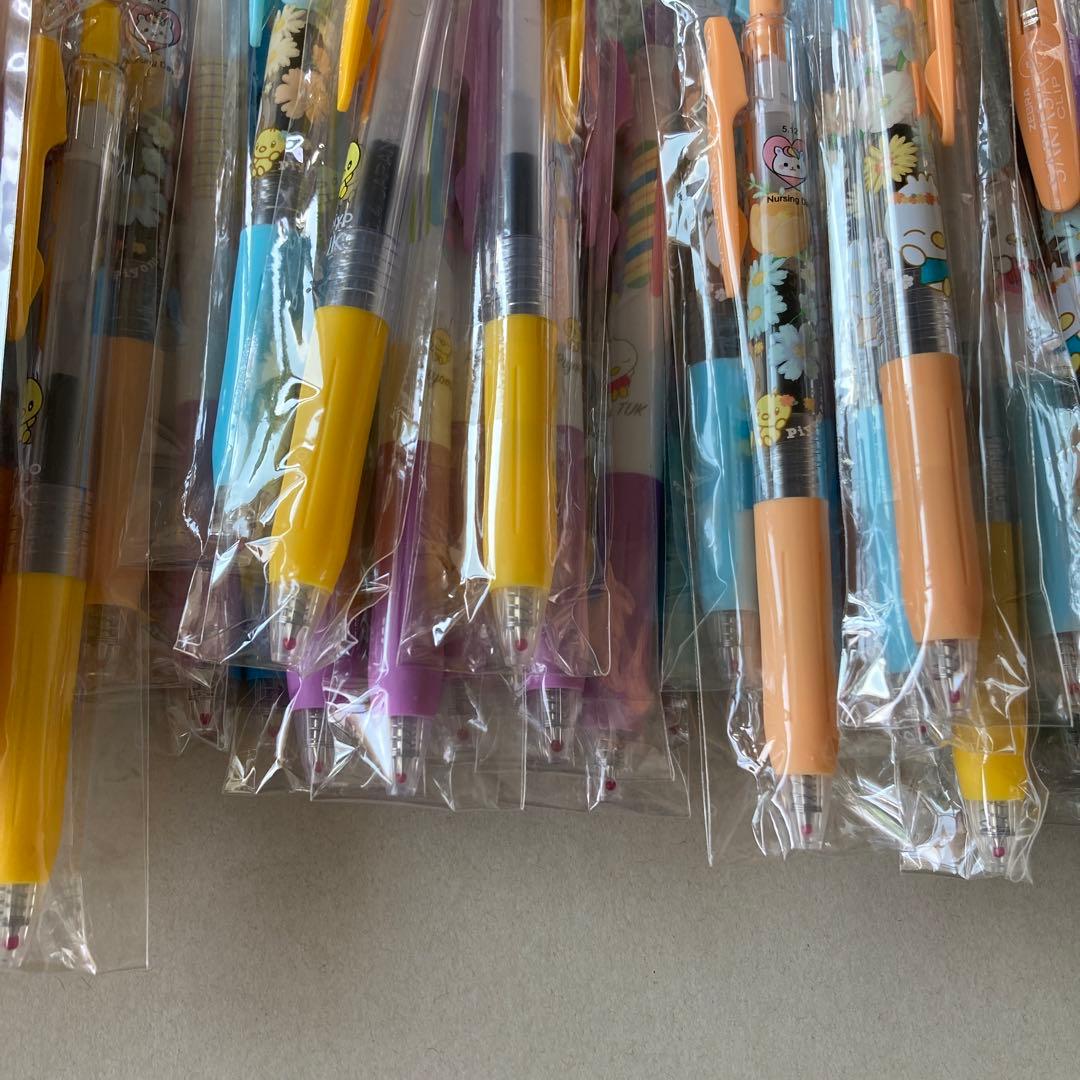 ノベルティ　ピヨまる　サラサ　ボールペン 52本　新品未使用