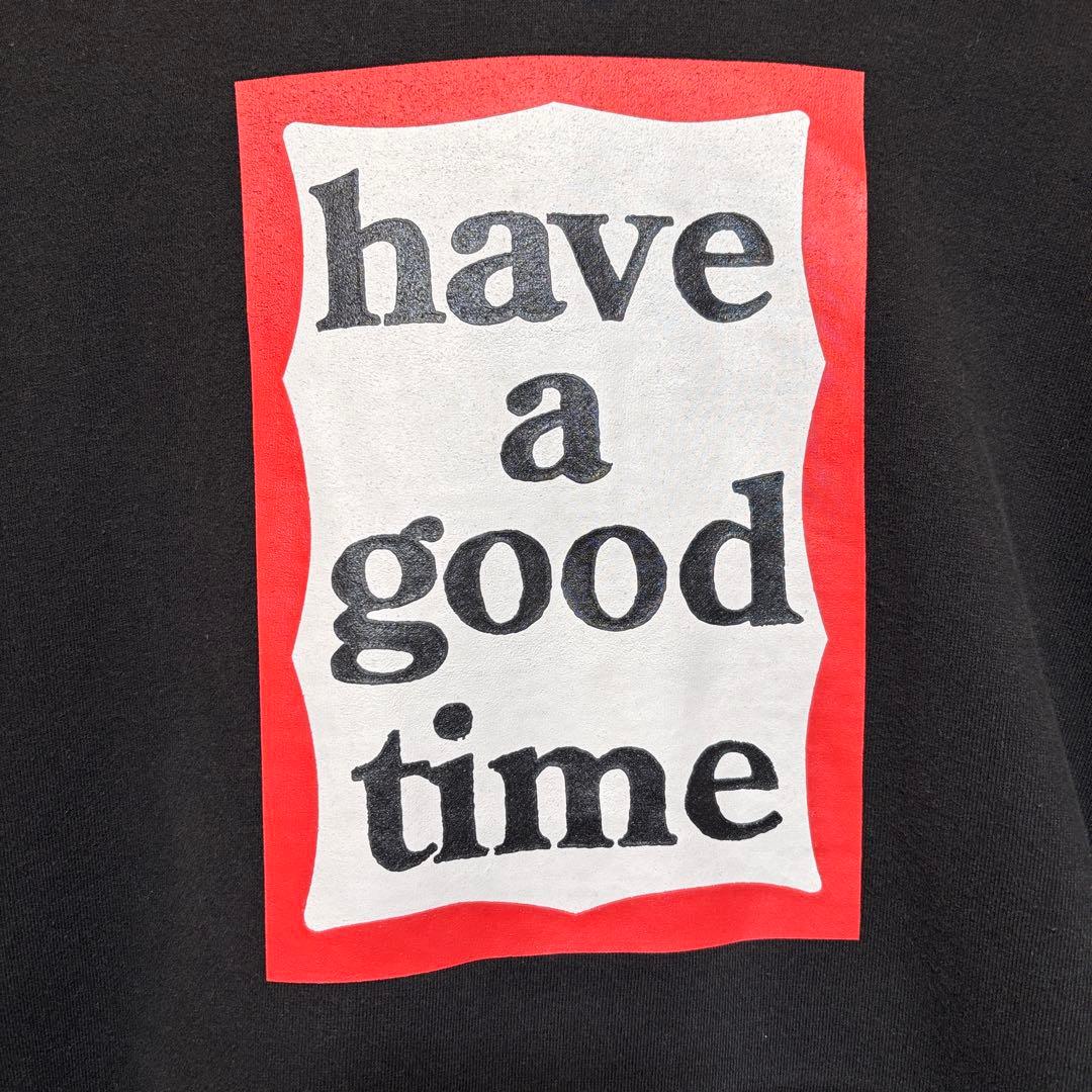 have a good time フーディ　Ｌ　ブラック