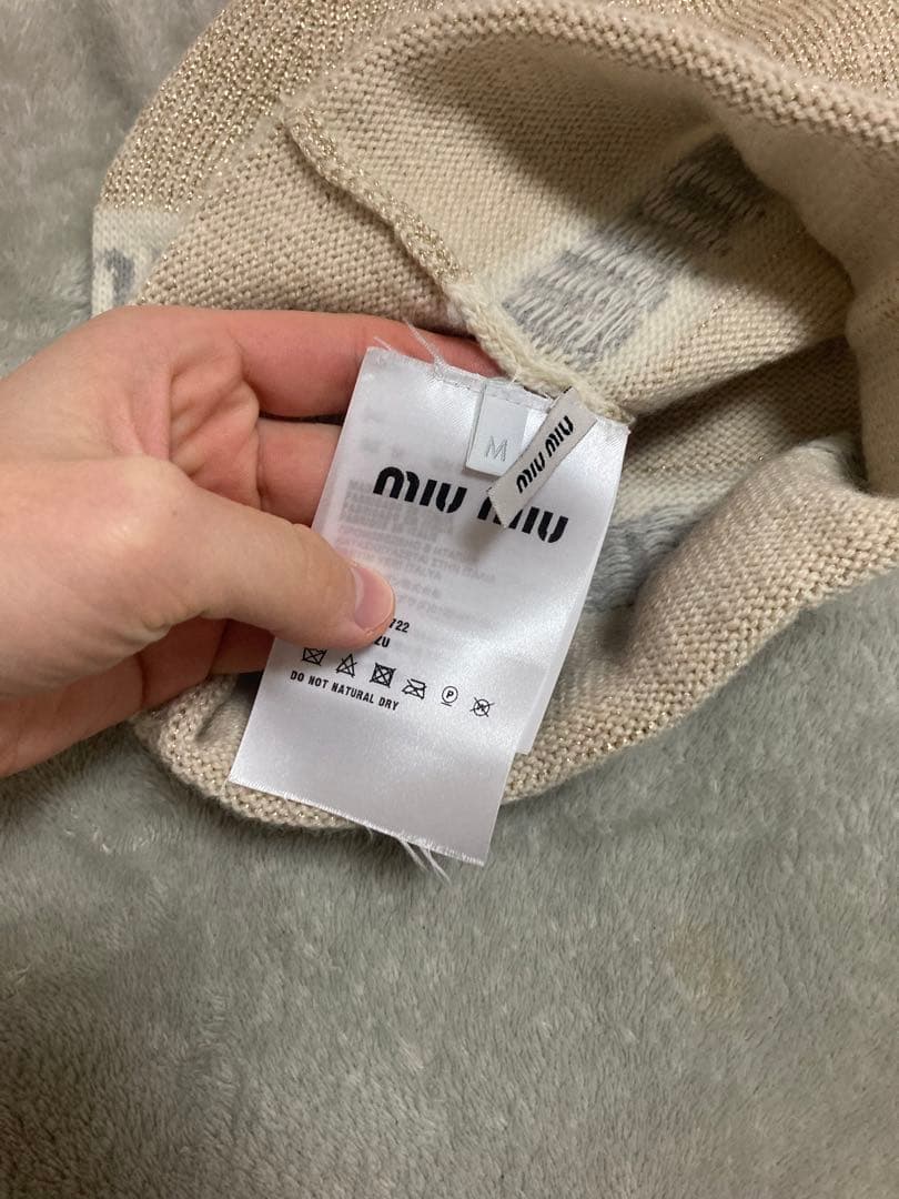 miumiu ニット帽 ビーニー