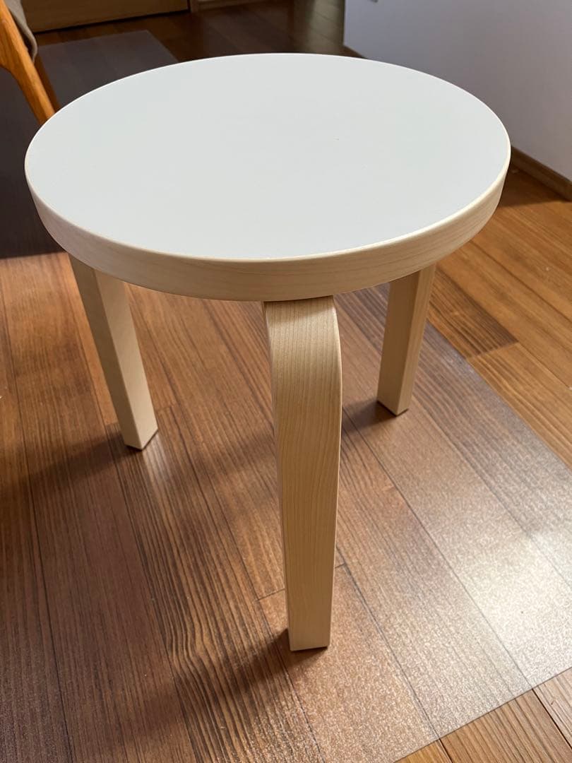 お値下げ　新品同様　Artek Stool 60 リノリウム マシュルーム