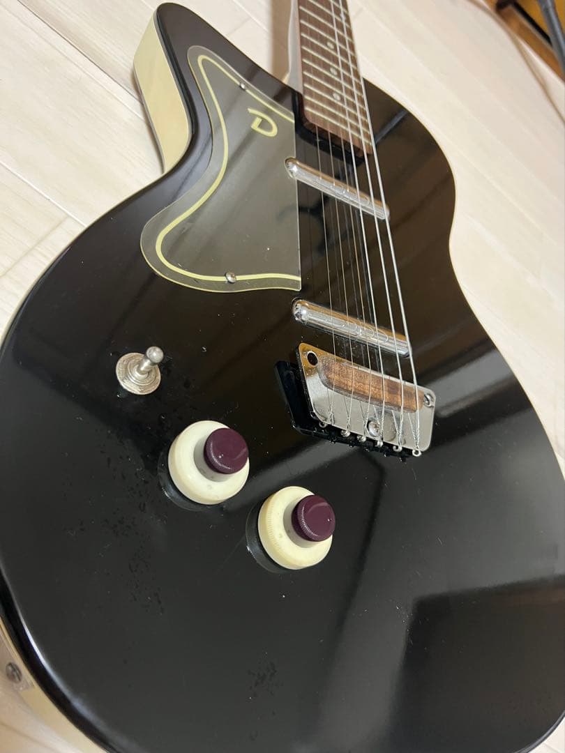 DANELECTORO 56-U2 BLACK ダンエレクトロ　レフティーモデル