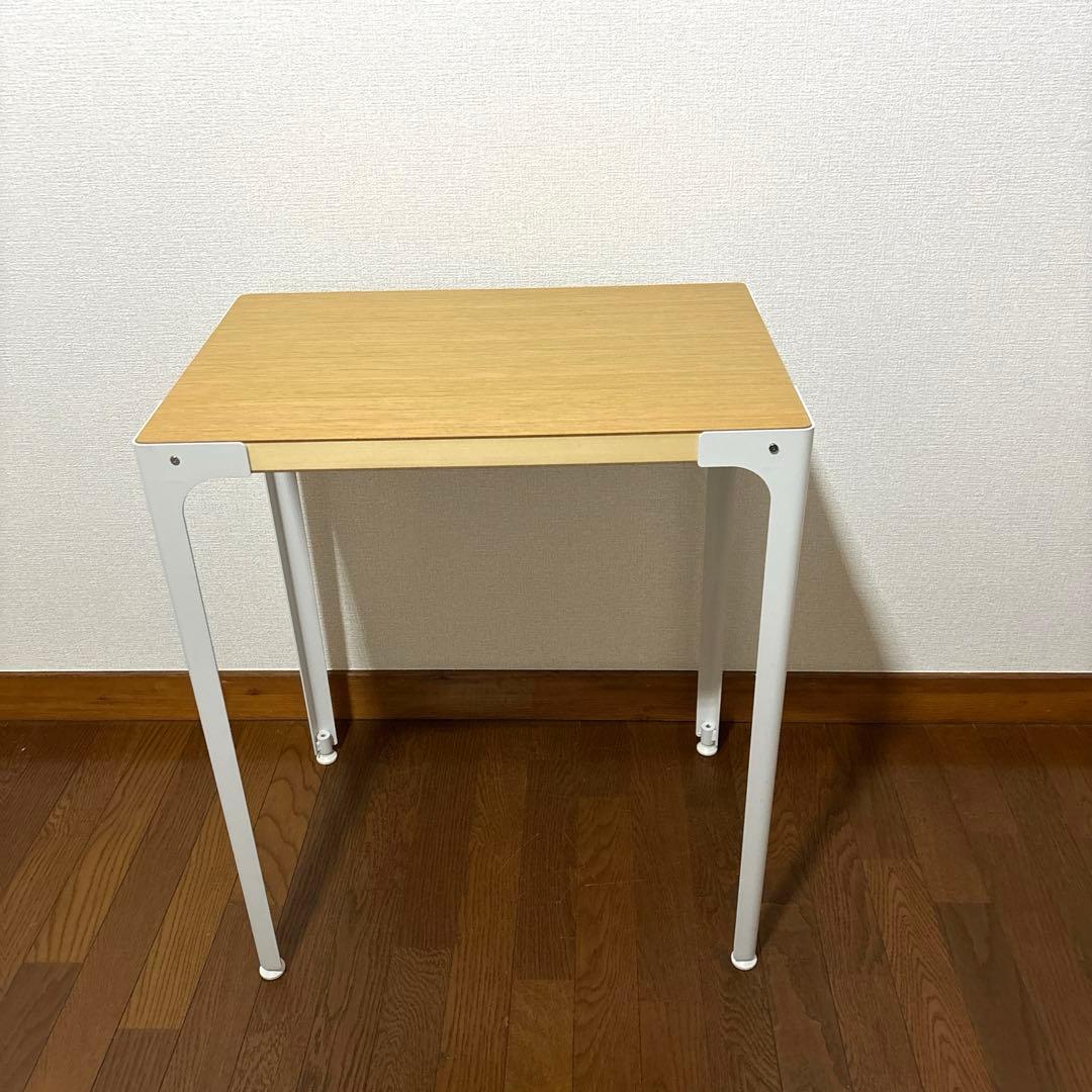 【極美品】無印良品 スチール脚 木製デスク 廃盤 希少