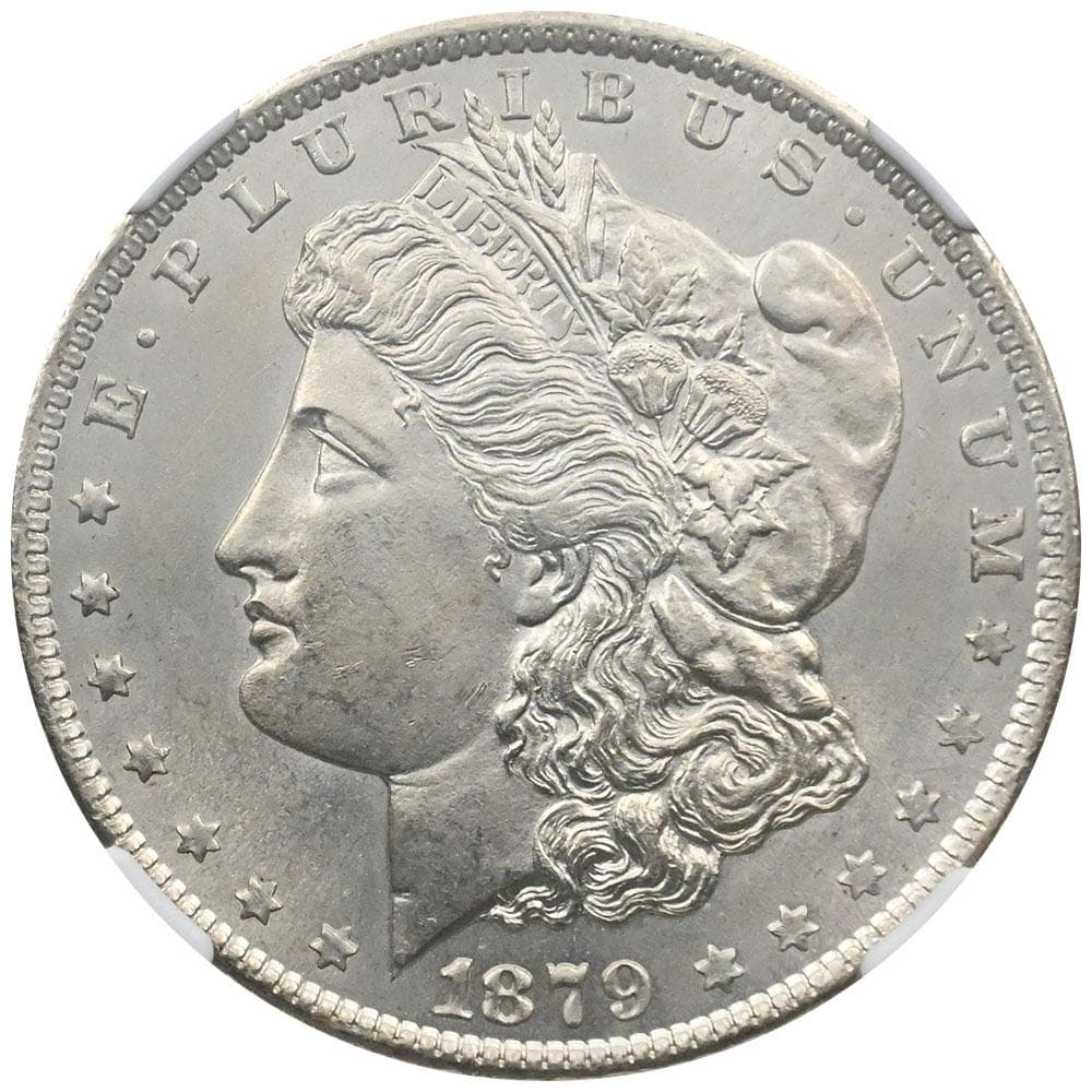1879-S Morgan Dollar モルガンダラー銀貨 MS63 109