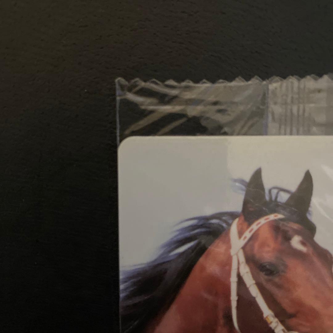 【未開封】まねき馬倶楽部カード　001  シンボリルドルフ　東ハト