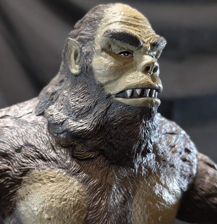 獣人雪男（エクスプラス）ソフビ 親子２体セット＋ＮＧ版頭胴体部アタッチメント