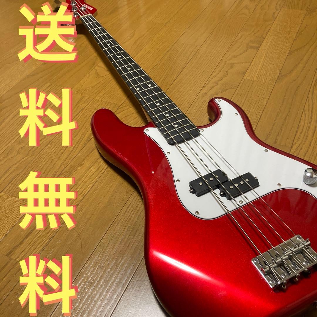 SELDER エレキベース セルダー　BASS レッド マッチングヘッド