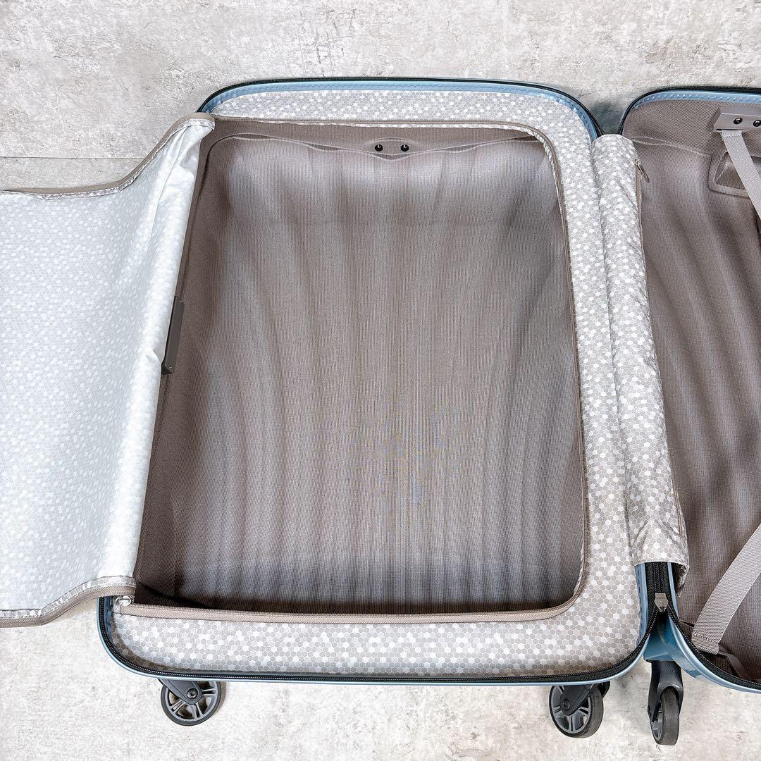 【極美品】SAMSONITE 68L コスモライト スピナー69 アイスブルー