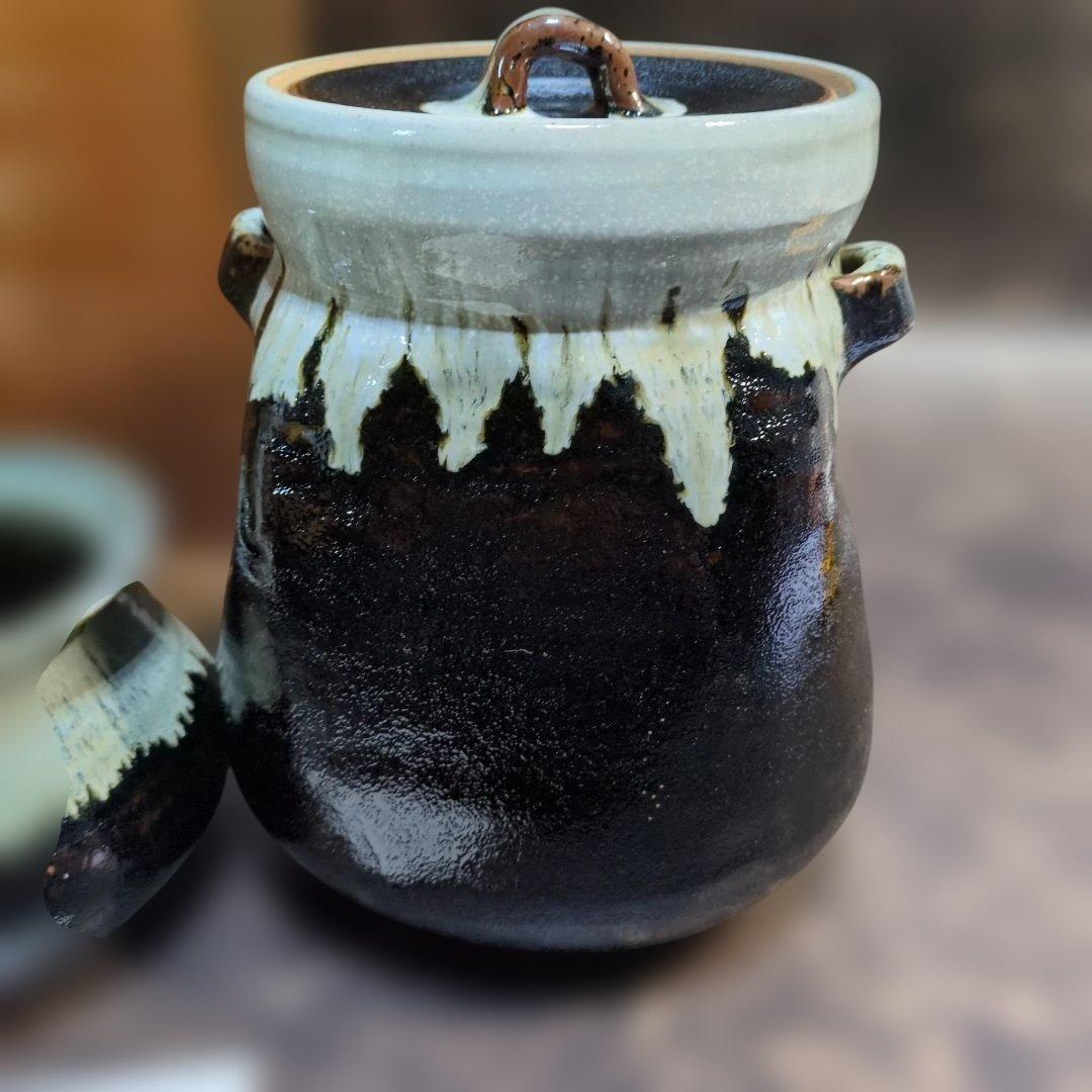 茶道具　三代金作　土物茶陶