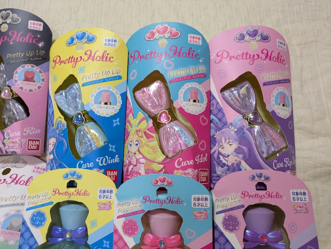 プリティアップリップキュアアイドルキュアウインクキュアキュンキュン　フレグランス