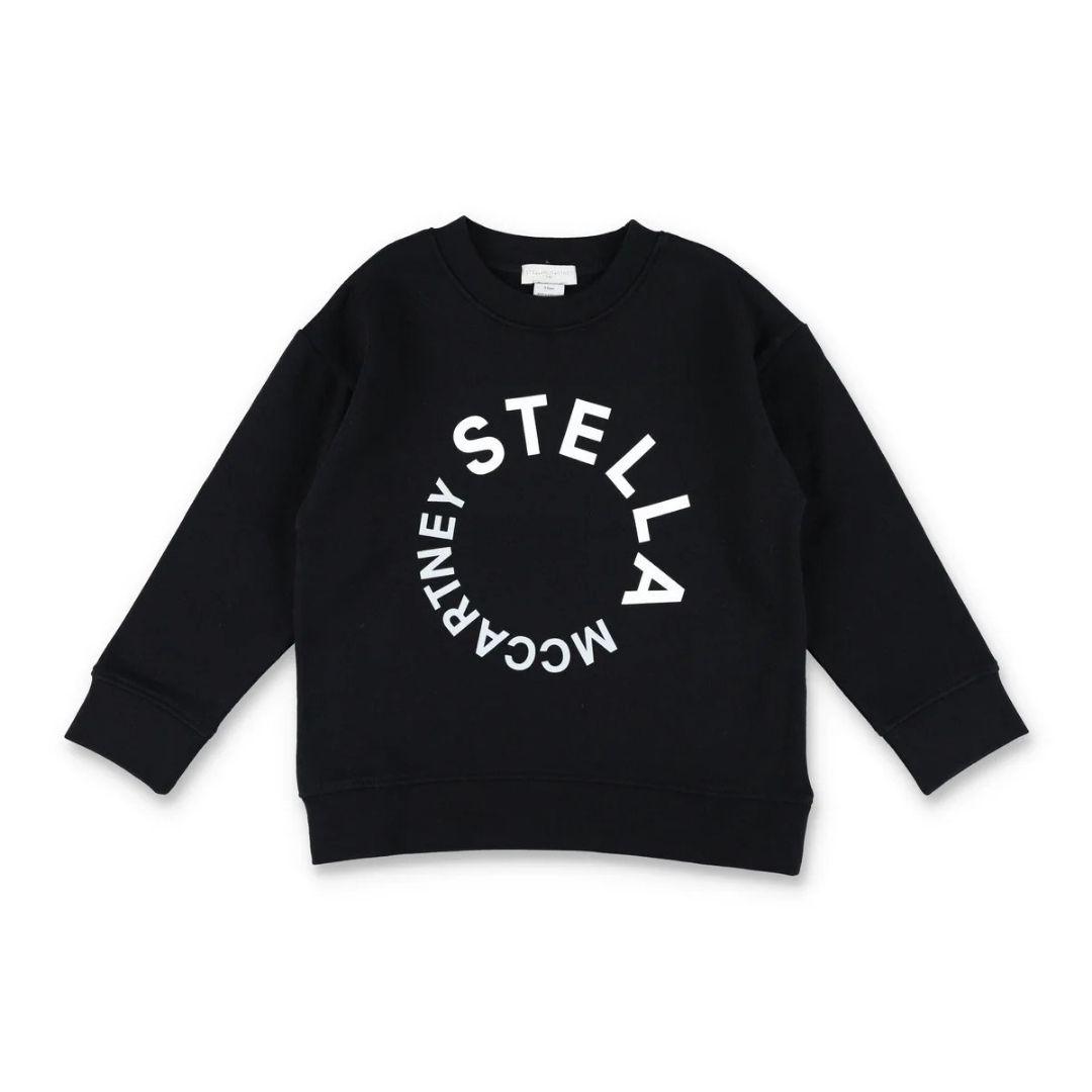大人もOK! ステラマッカートニー ロゴ 長袖 スウェットシャツ