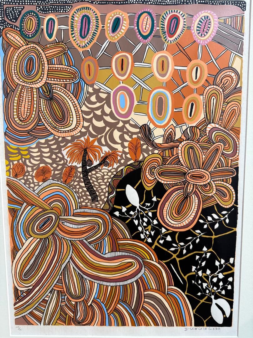 ギンギンガラ、ドリス。 (1946–1999) 【砥石と樹皮】限定28/95