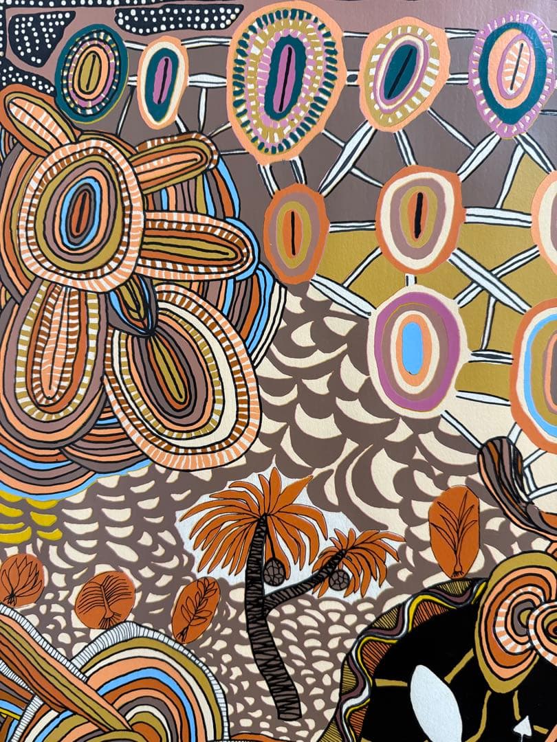 ギンギンガラ、ドリス。 (1946–1999) 【砥石と樹皮】限定28/95