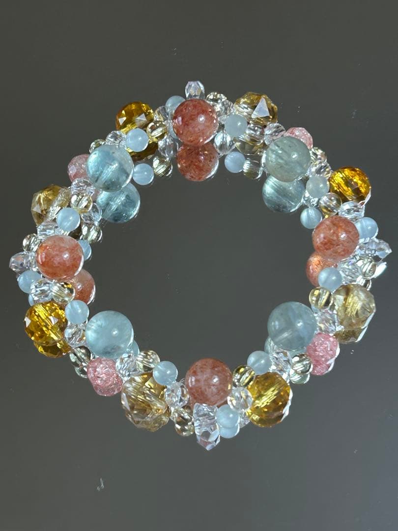 ☘️春⭐︎隆浜様/リクエスト☘️神聖幾何学/フラーレンマカバネックレス&ブレスレット♡