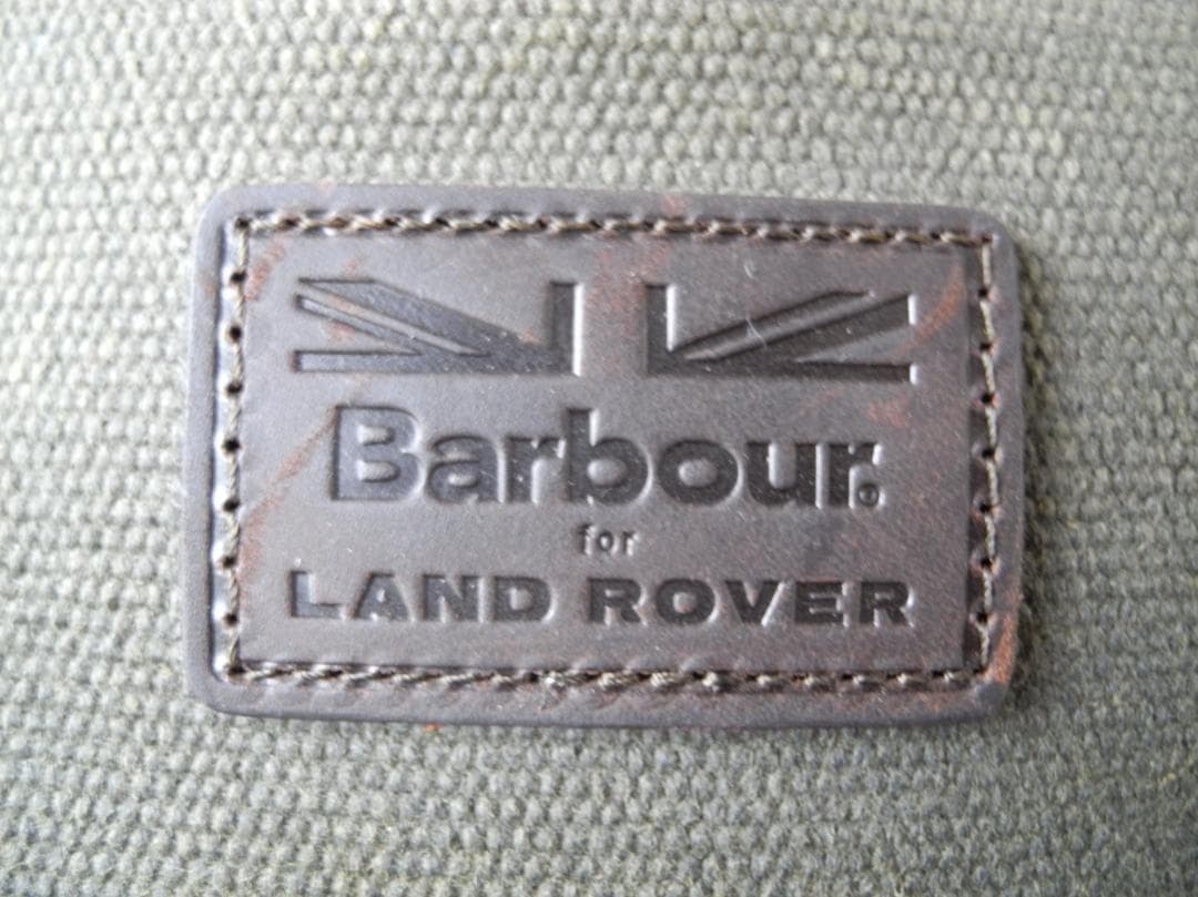 【希少品】BARBOUR for LAND ROVER／ アウトドアバッグ