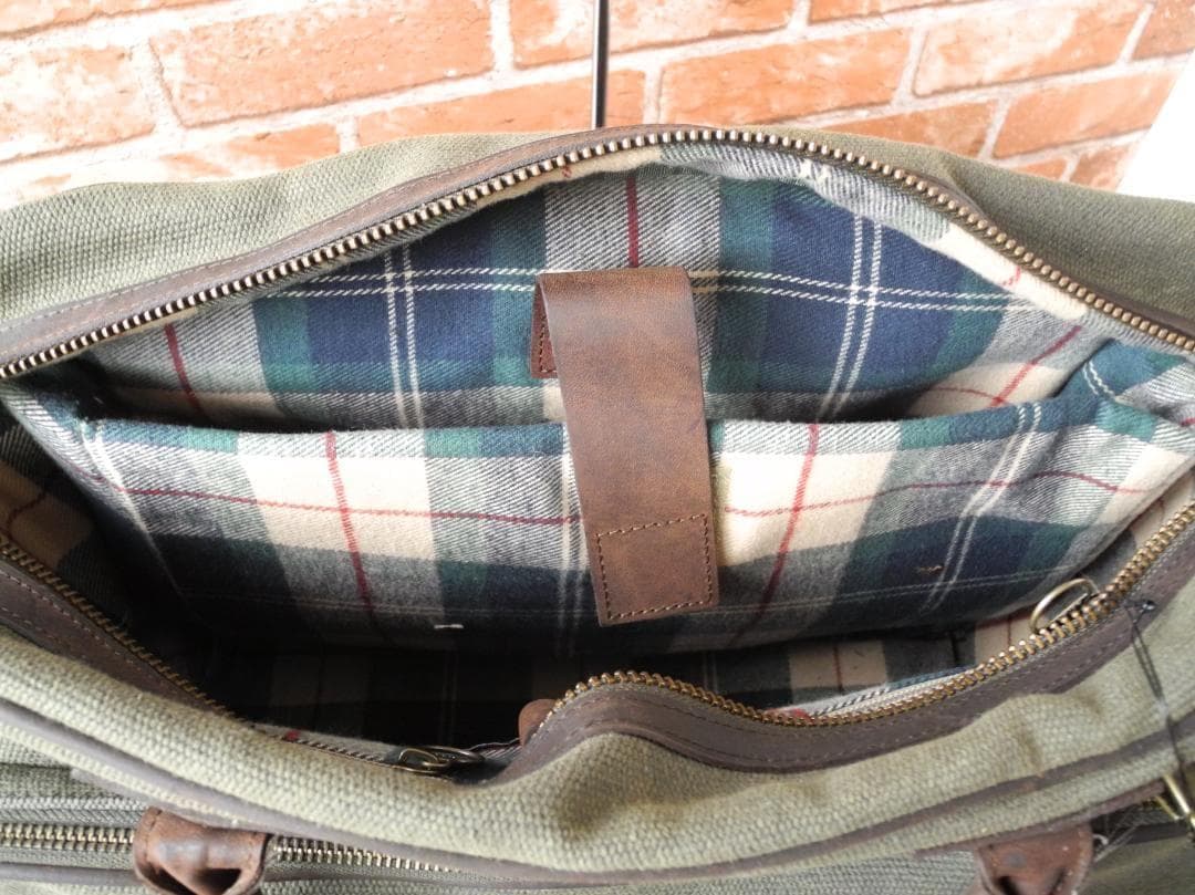 【希少品】BARBOUR for LAND ROVER／ アウトドアバッグ