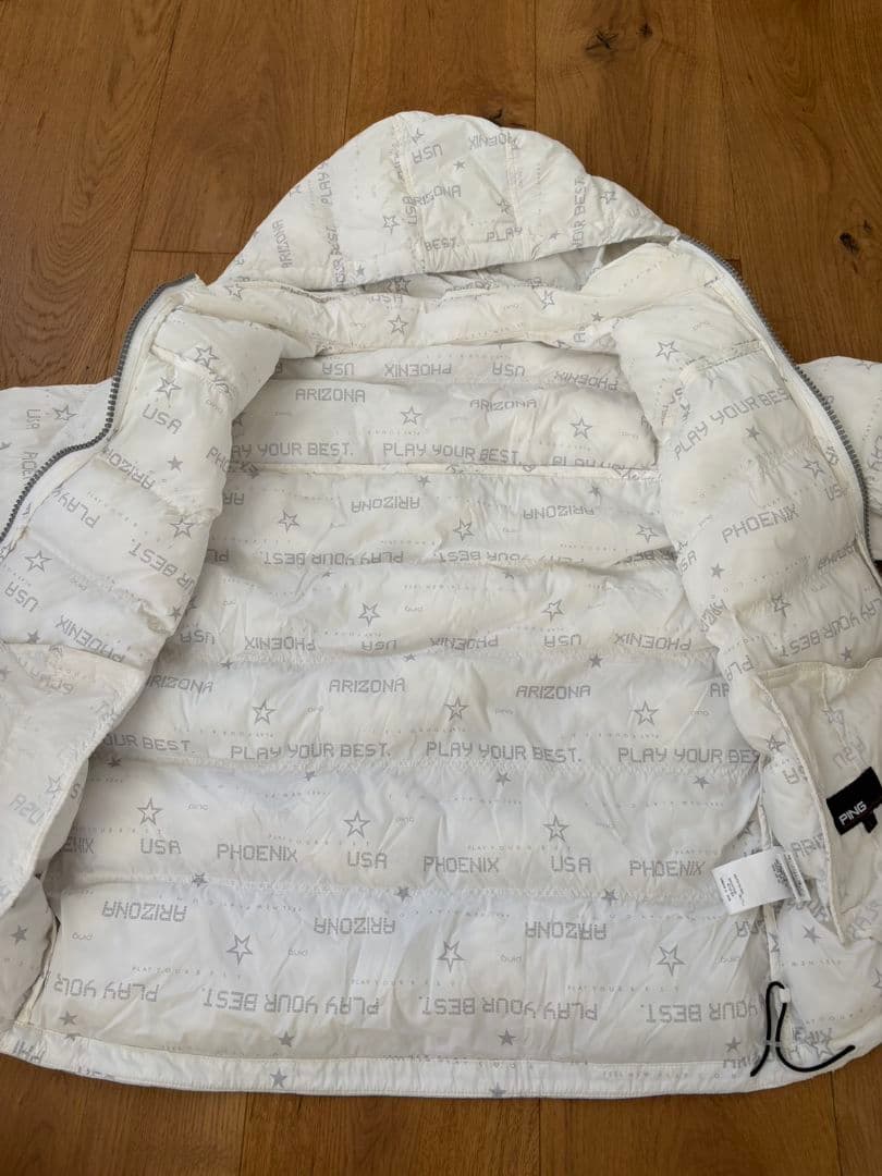 美品！ PING 総柄　中綿ブルゾン ゴルフ レディース　L