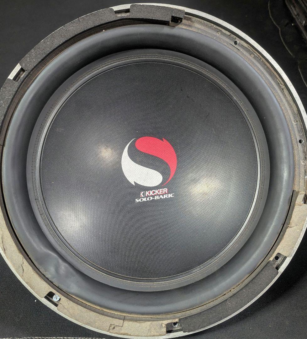 スピーカー・ウーファー KICKER SOLO-BARIC 15d