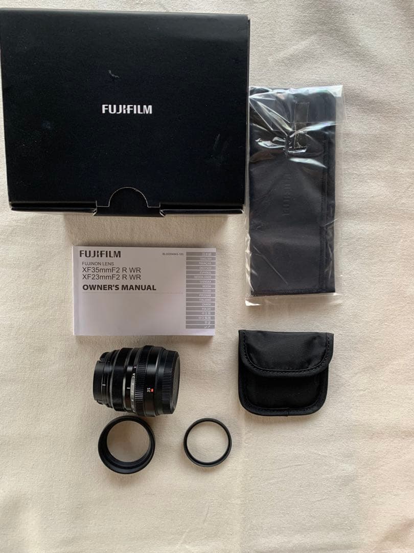 FUJIFILM XF35mmF2 R WR レンズ