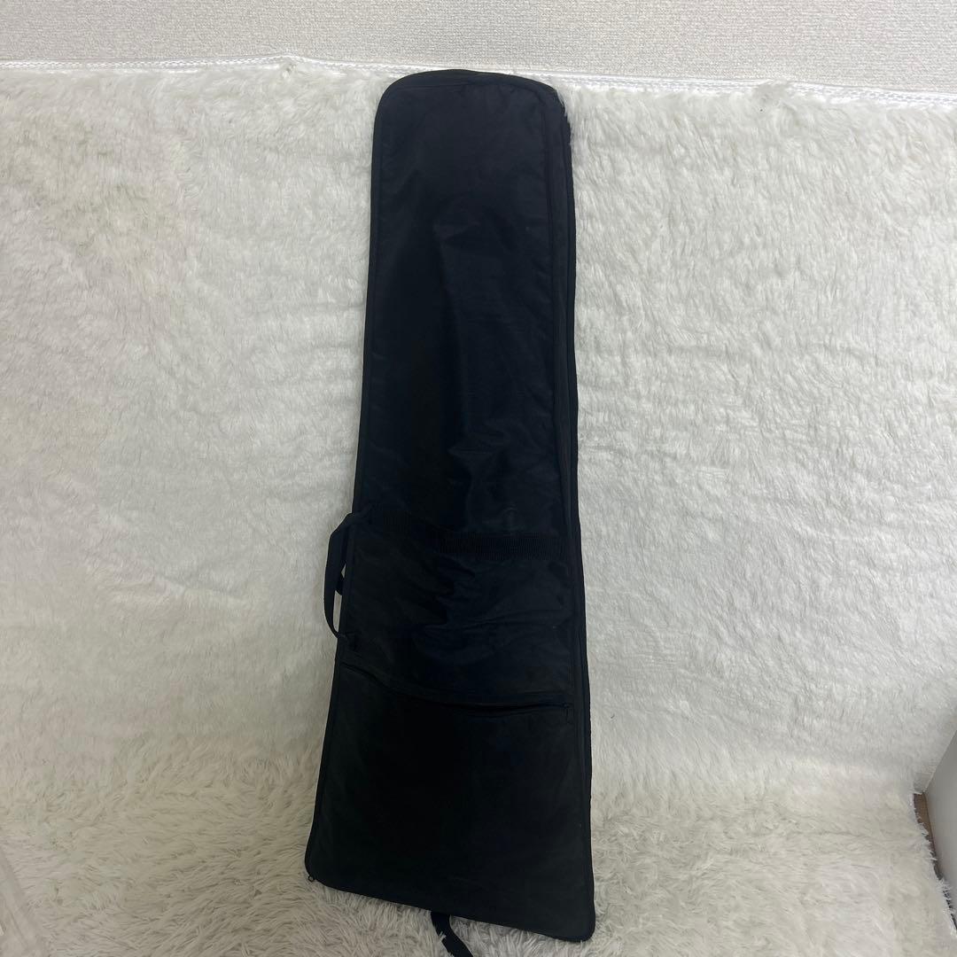 【メンテナンス済】バークレイ　フライングV エレキギター　イエロー