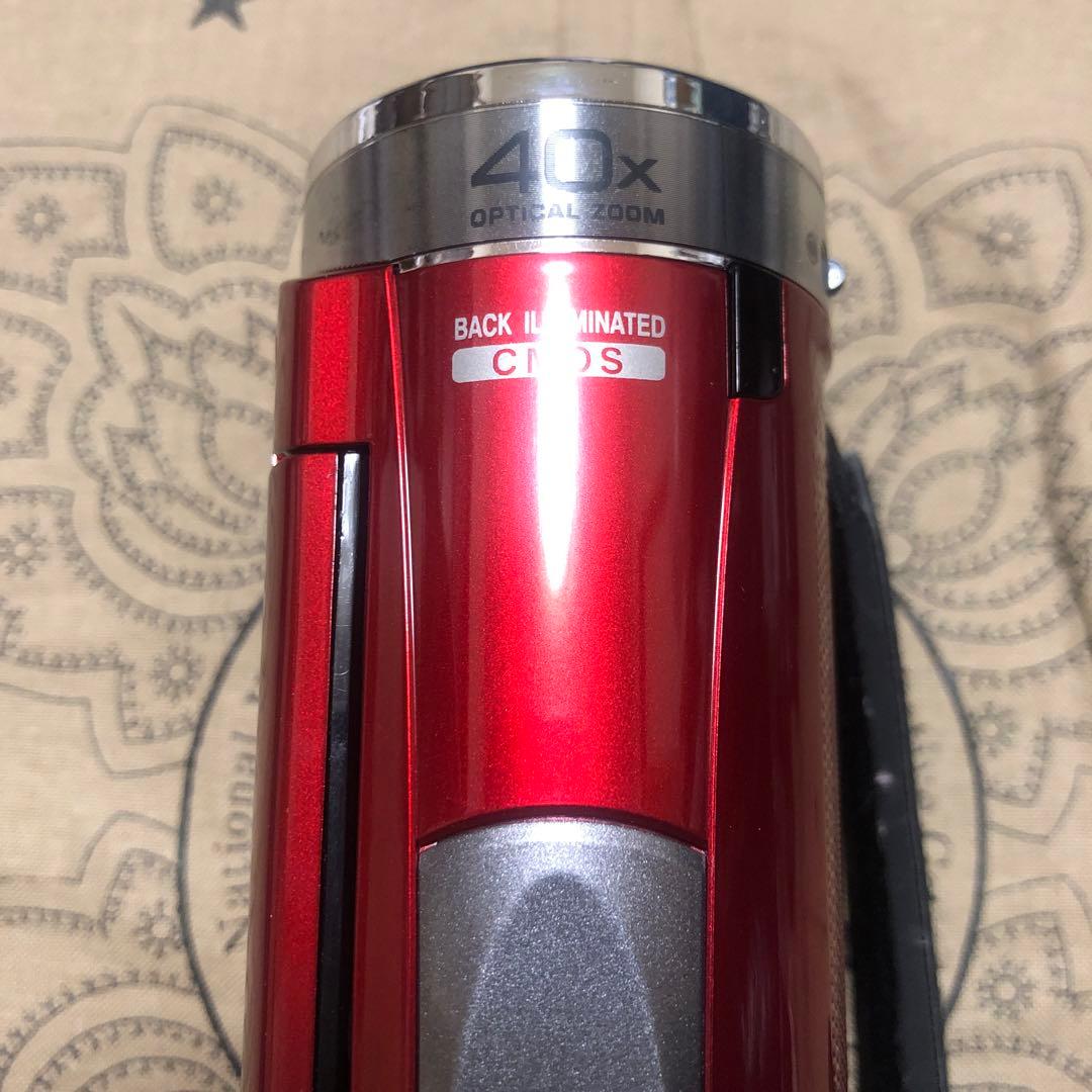 美品 JVC Everio GZ-E600 バッテリー3個付 ビデオカメラ