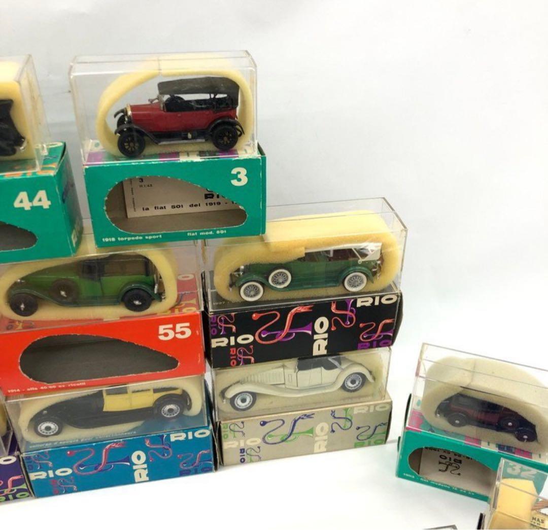 【希少】RIO リオ ミニカー ヴィンテージ 大量 まとめ 箱付 26台