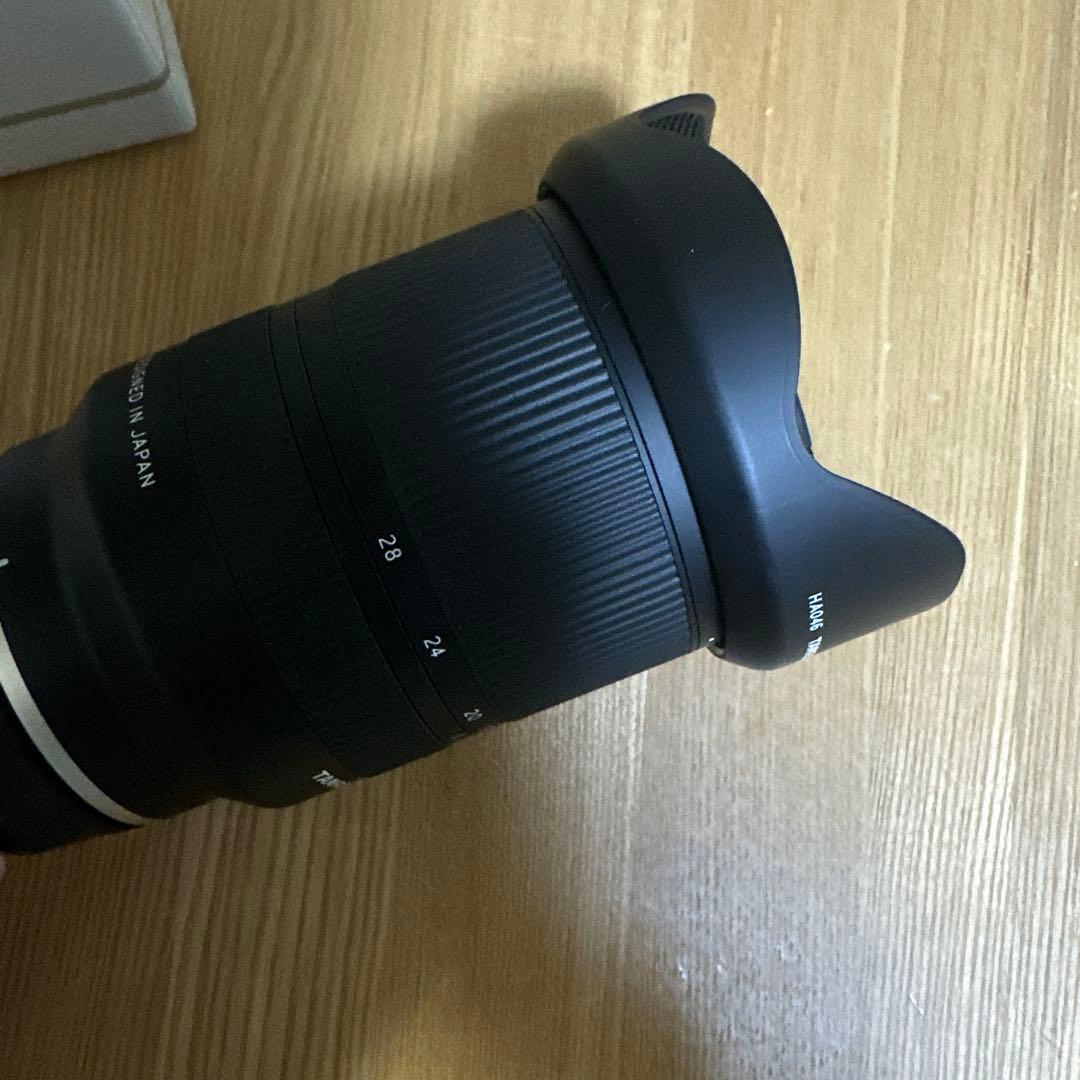 TAMRON タムロン 17-28mm F2.8 Di III RXDソニーE用