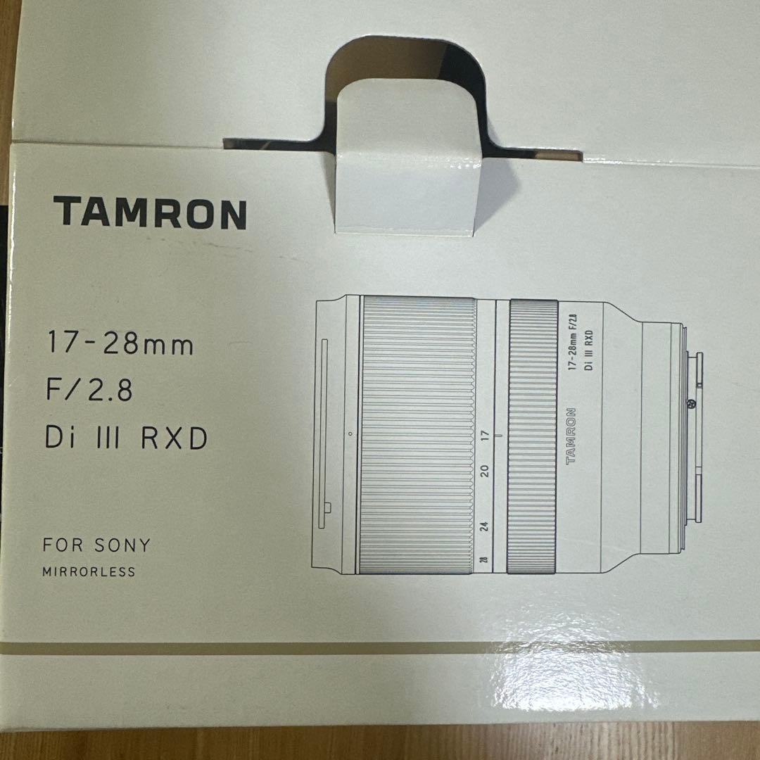 TAMRON タムロン 17-28mm F2.8 Di III RXDソニーE用