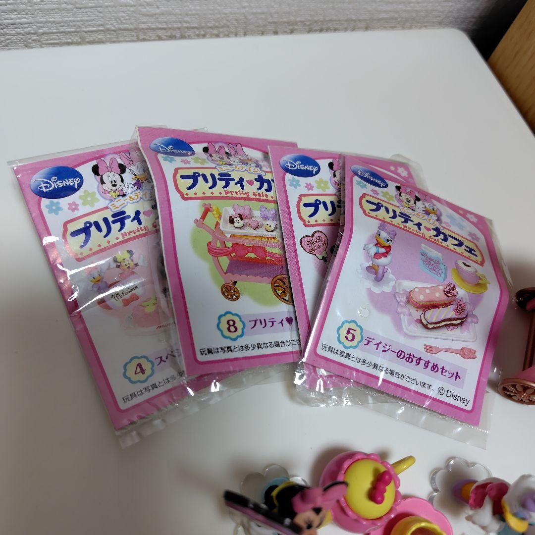 ミニー&デイジー プリティカフェ フィギュア 4点セット