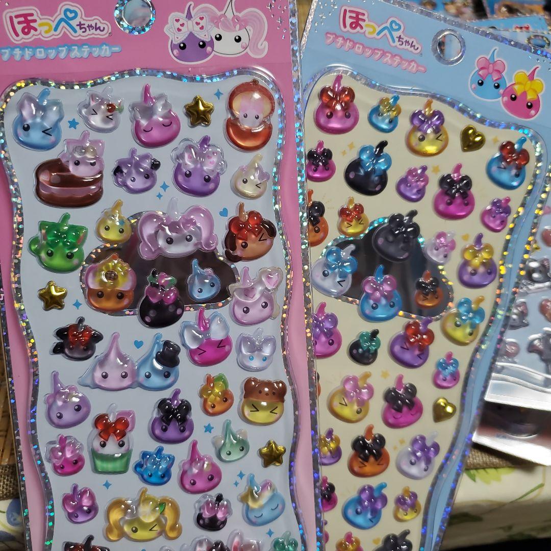 正規品　プチドロップステッカー　14柄セット　ボンボンドロップシール　ディズニー