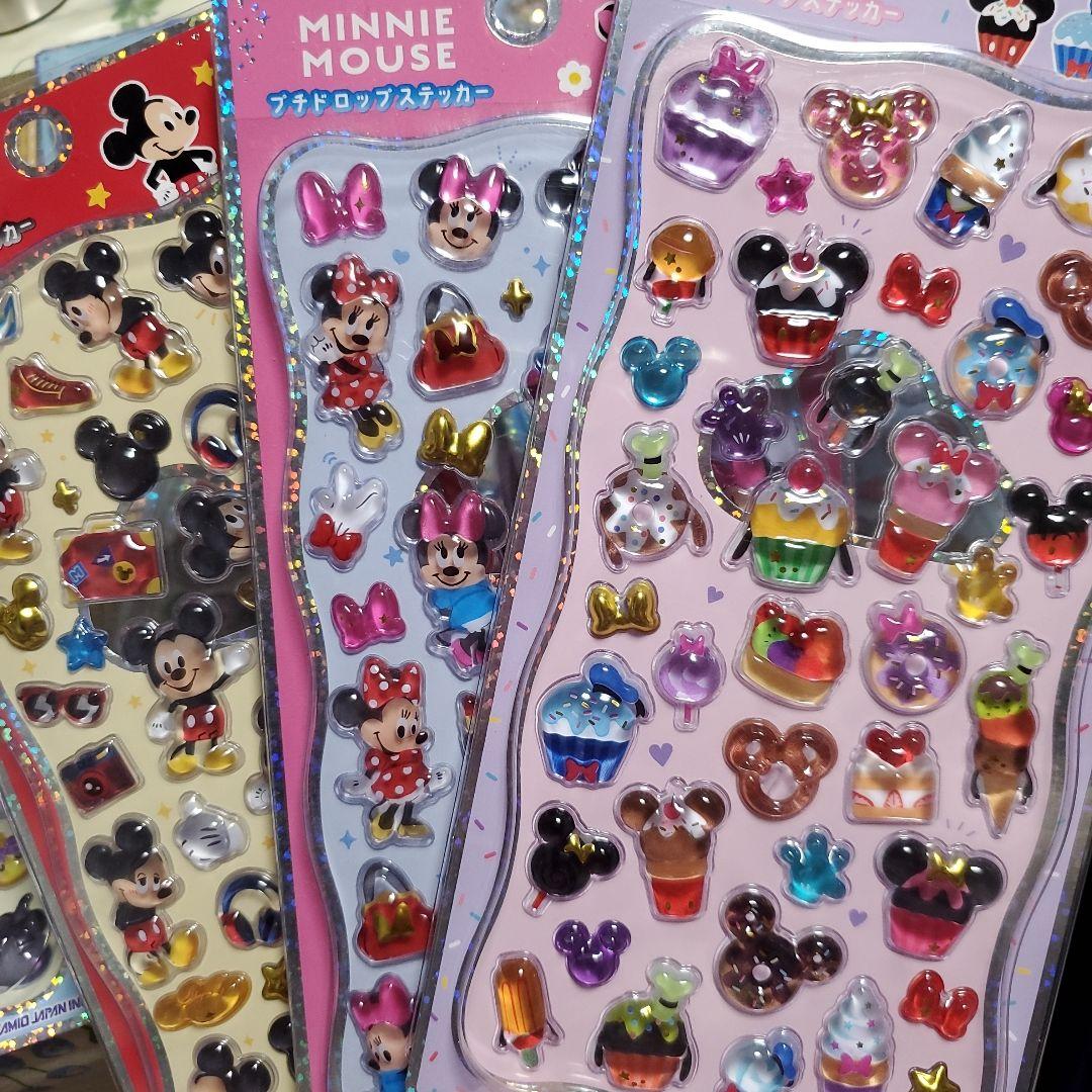 正規品　プチドロップステッカー　14柄セット　ボンボンドロップシール　ディズニー