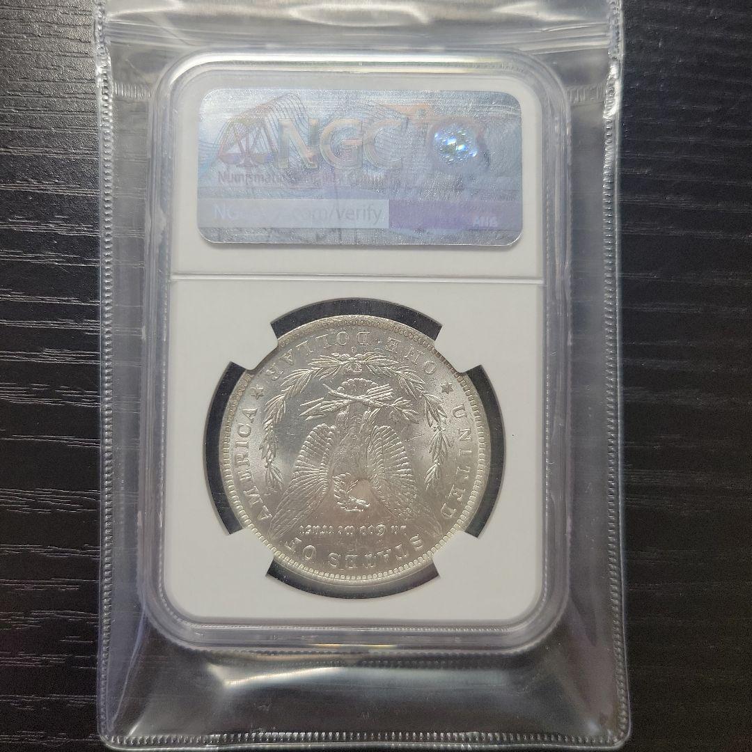 モルガン銀貨　1883年 NGC MS61 シルバー NGC