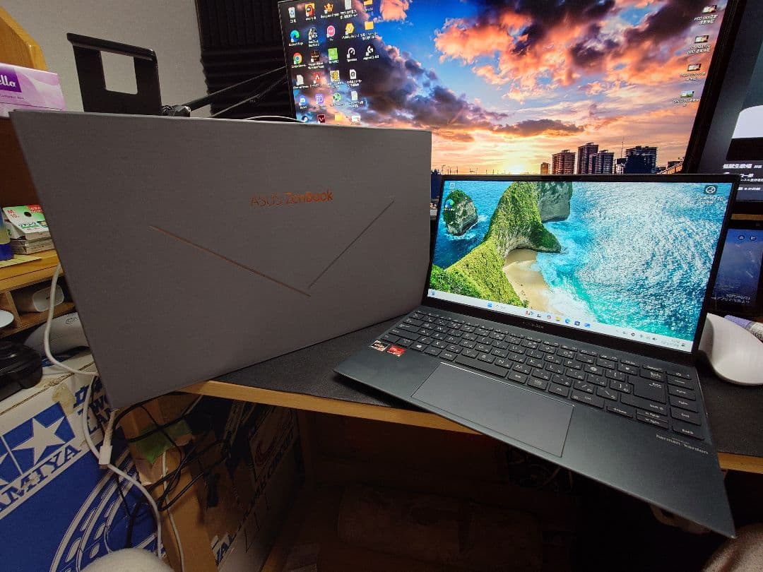 [箱、付属品、おまけあり]ASUS Zenbook UM425IA
