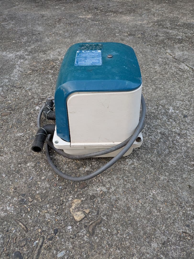 動作品　ゴムホース付き　DUO-80 左ばっ気　ブロワー　エアー　右散気変更可